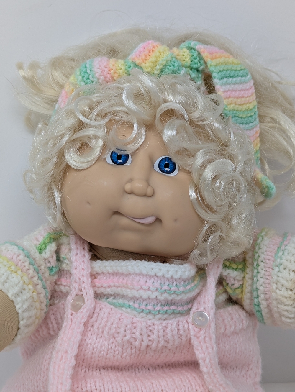 Cabbage Patch Kid Doll HM11 Cornsilk Blond Tongue Vintage
